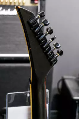 Jackson USA Custom Shop King V KV 2H FR - Graphite Sparkle With Hardshell Case 2